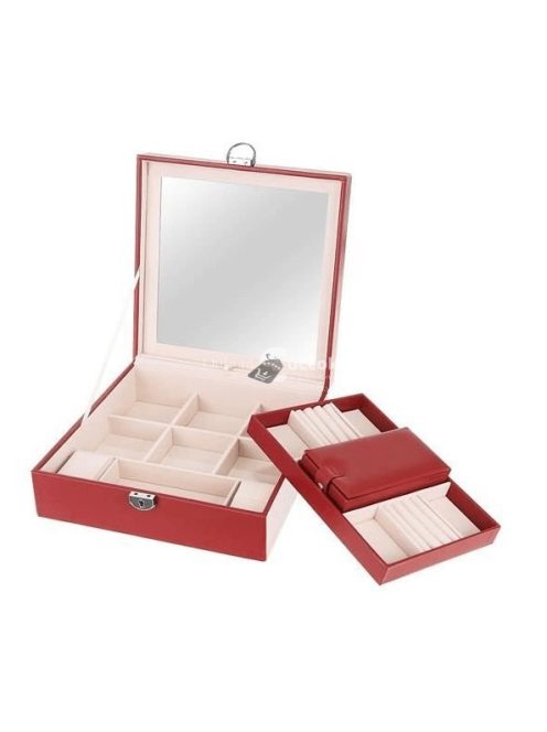 Ékszeres doboz, ékszerdoboz tükörrel