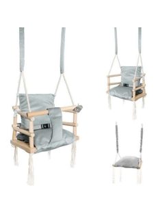 3 az 1-ben baba hinta, szürke (Kruzzel)