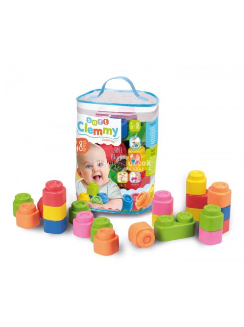 Clemmy Baby építő játék - 48 darabos
