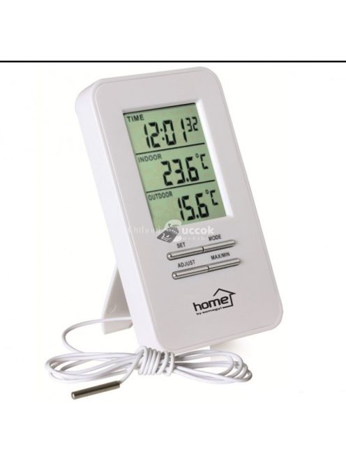 Home by Somogyi Hő- és páratartalom-mérő ébresztőórával (HC 13)