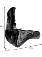 Csúszásgátló kerékpár kormánymarkolat, szarvakkal (Trizand)