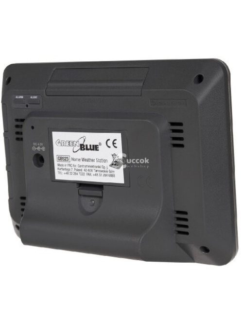 Greenblue vezeték nélküli otthoni időjárás állomás, GB523