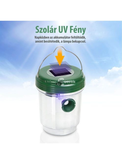 Felakasztható szolár rovarcsapda