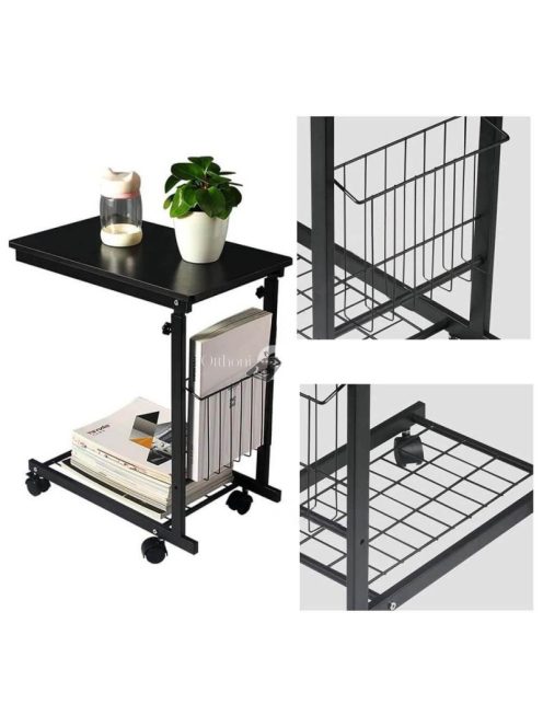 Gurulós laptop tartó állvány