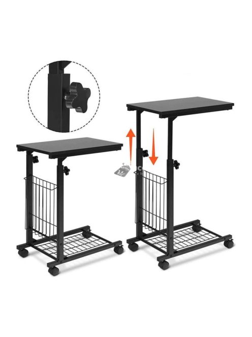 Gurulós laptop tartó állvány