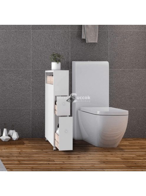 Kihúzható fürdőszoba szekrény, rendszerező