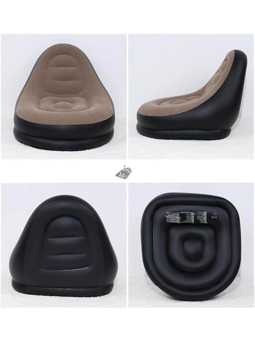 Felfújható fotel lábtartóval