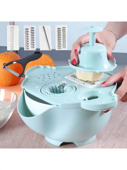 Multifunkciós konyhai szeletelő és aprító készlet