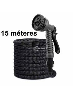 Nyomásra táguló hajlékony locsolócső, slag (15 m)