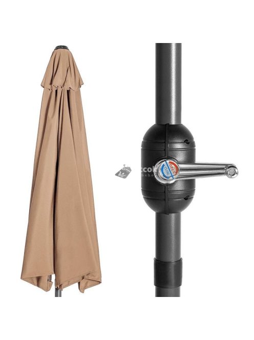 Balkon napernyő, félernyő teraszra, erkélyre