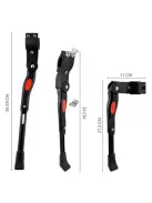 Kerékpár támaszték 24-29 -es kerékpárokhoz