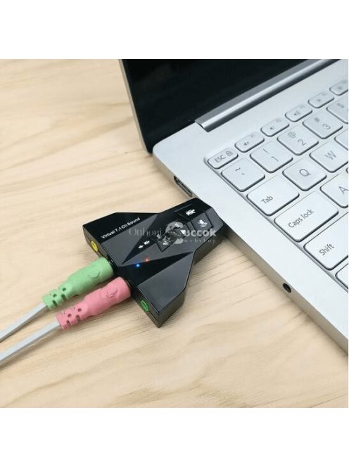 USB-s hangkártya, 7.1-es hangzással