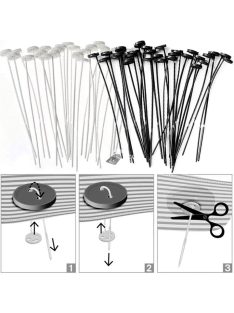 10 db-os varrásmentes gomb
