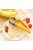 Konyhai gyümölcs-, és zöldségszeletelő, banánvágó
