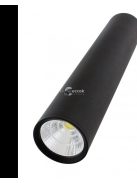 Fekete csöves függőlámpa