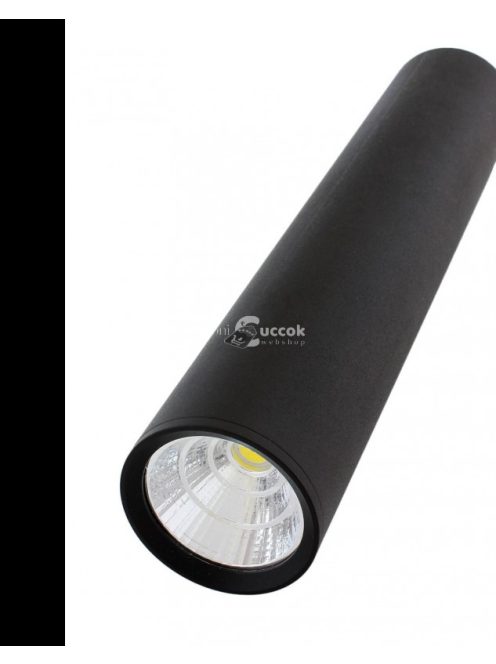 Fekete csöves függőlámpa