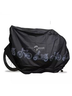   Vízálló kerékpár takaró ponyva (200 × 110 cm), fekete színben