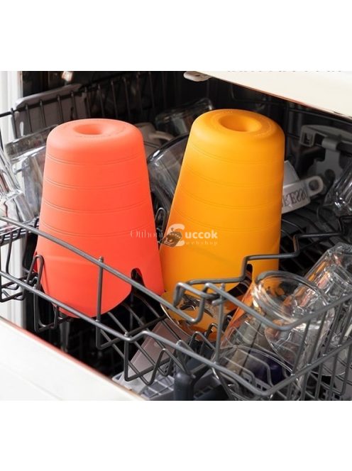 Összecsukható szilikon popcorn készítő tál, 2 db (InnovaGoods)