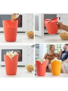 Összecsukható szilikon popcorn készítő tál, 2 db (InnovaGoods)