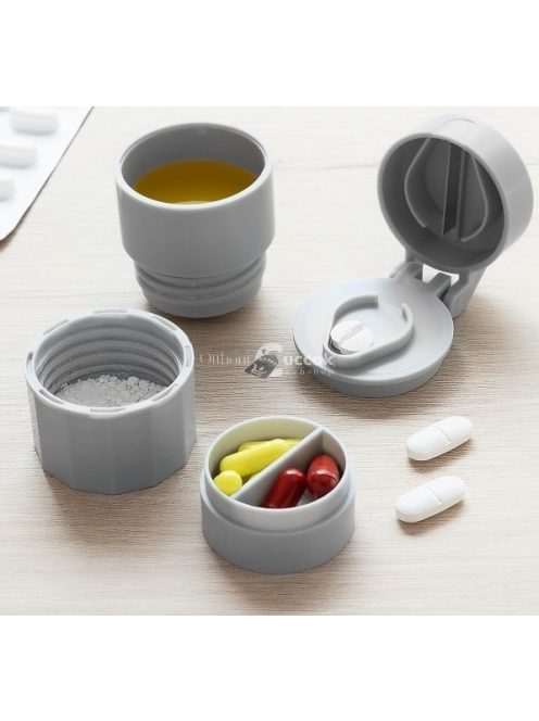 5 az 1-ben pirulaadagoló vágóval és törővel (InnovaGoods)