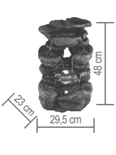 Csobogó kertbe/lakásba