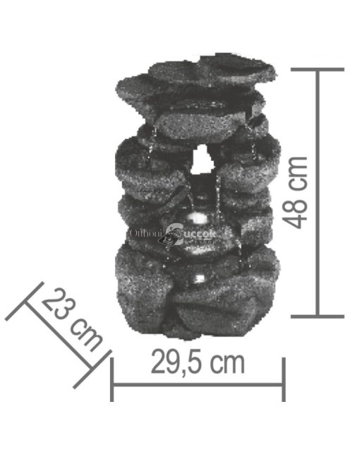Csobogó kertbe/lakásba