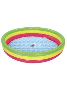 BESTWAY szivárványos pancsoló medence (152 cm)