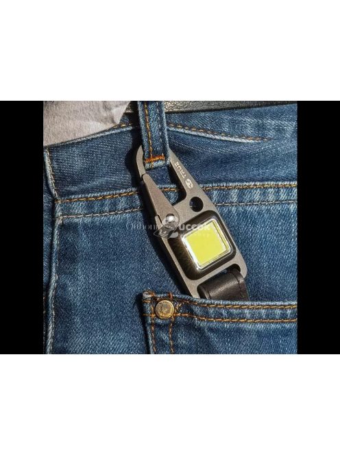 TRUE UTILITY CLIPLITE - felcsíptethető lámpa és kulcstartó