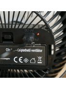 Somogyi Elektronic CLF 10/BK Akkumulátoros, csíptetős ventilátor