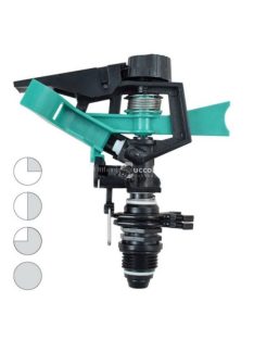   Vízszóró - Ferrestock SEC-CIR Fekete M1/2  - kemény műanyag