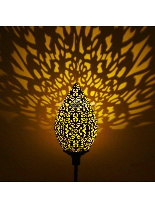 Kültéri LED lámpa lézervágott mintával