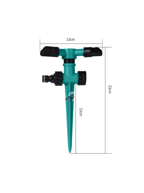 360°-os, automatikus kerti locsoló