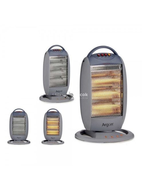 Argon Halogén fűtőtest - 1200 W, szürke