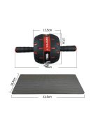 Hasizom kerék + edzőszőnyeg