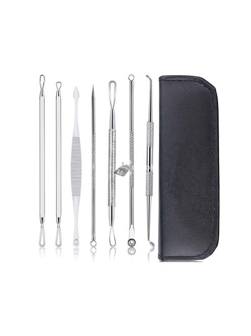 7 darabos mitesszer eltávolító készlet