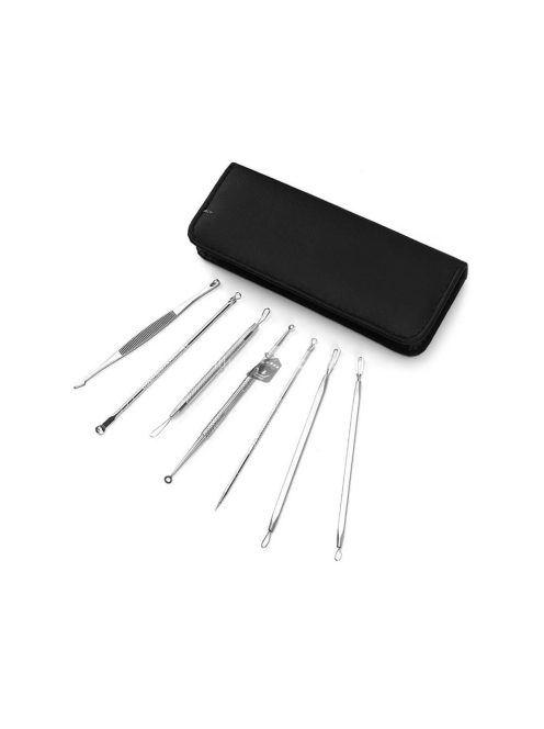 7 darabos mitesszer eltávolító készlet