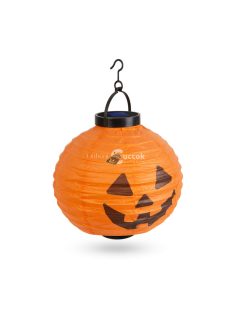 Halloween-i szolár tök lampion - 20 cm
