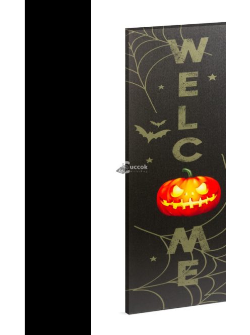 Halloween-i LED-es hangulatkép - fali akasztóval (30 × 70 cm)