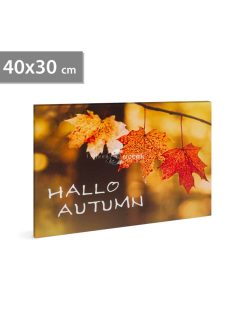 Őszi LED-es fali hangulatkép