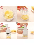 Aprító hagymához, zöldségekhez, fokhagymához, zöldségaprító