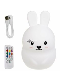   Nyuszi formájú érintős újratölthető szilikon LED lámpa