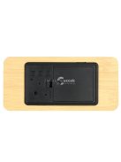 Digitális ébresztőóra hőmérséklet és pára jelzővel