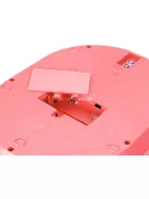 Konyhai mérleg edénnyel (piros)