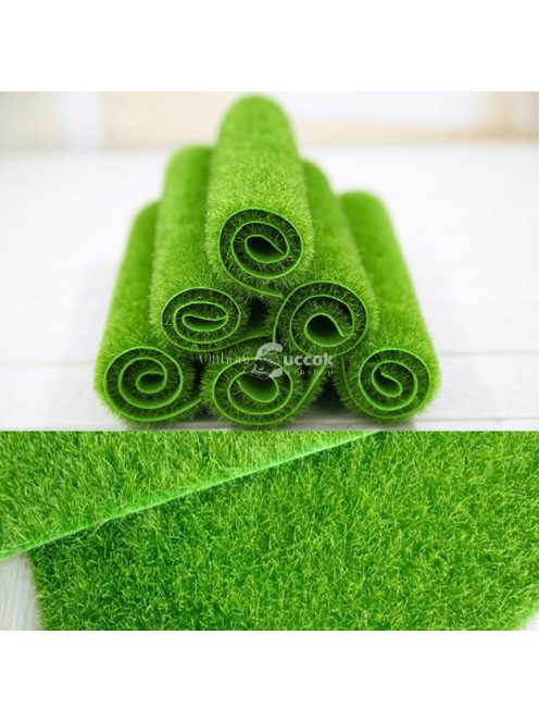 Valósághű műfű, műgyep (15x15 cm)