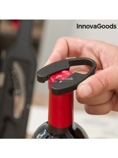 Boros készlet borospalack alakú díszdobozban 