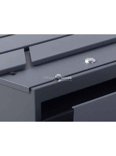 Modern acél postaláda