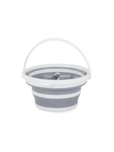   Összecsukható, megerősített szilikon vödör (10 literes)