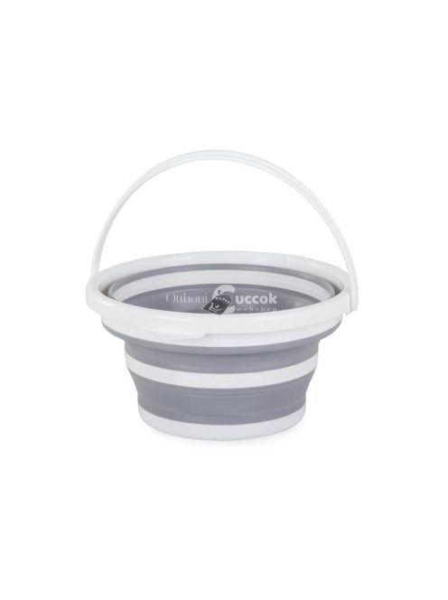 Összecsukható, megerősített szilikon vödör (10 literes)