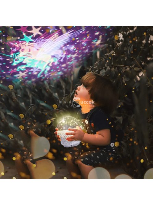 Varázslatos csillag projektor, éjszakai lámpa