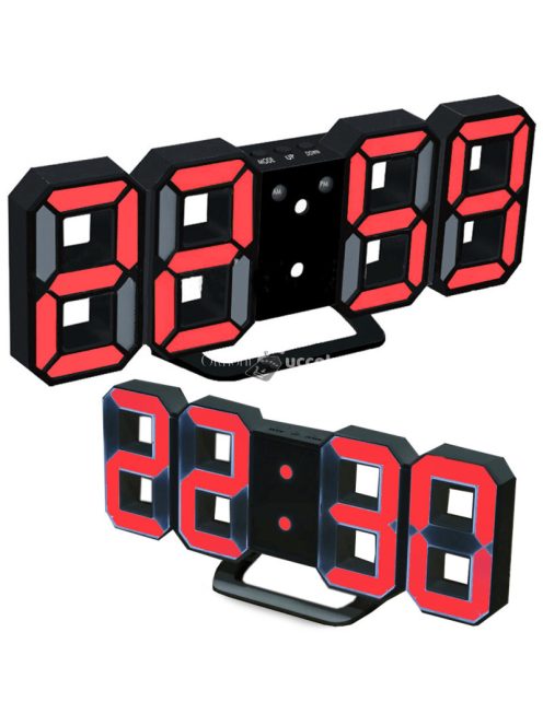 Digitális LED ébresztőóra